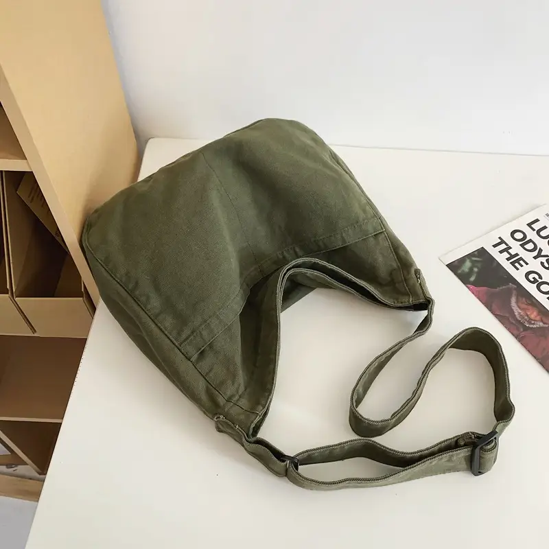 Large Capacity Ins Messenger Bag Cream 2024