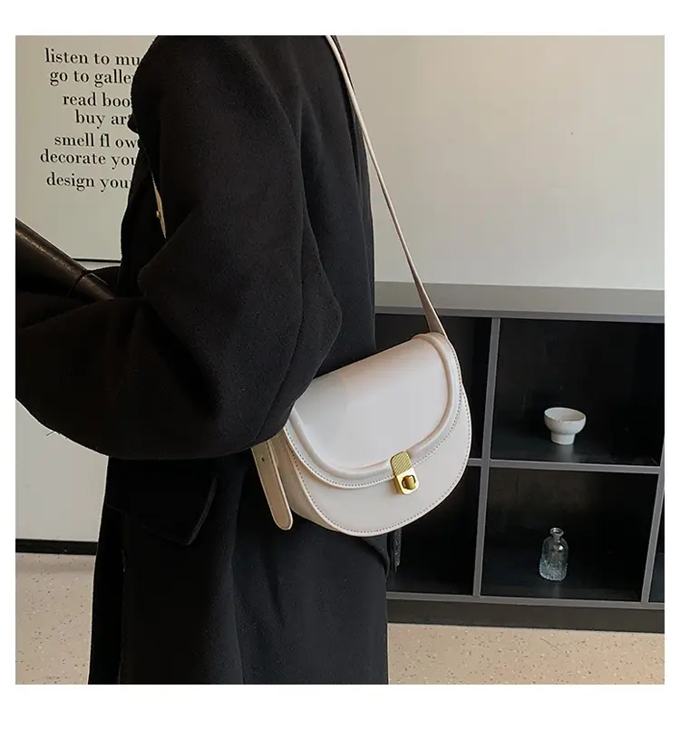 Retro Saddle Shoulder Messenger Bag Brown 2024 β feature 25