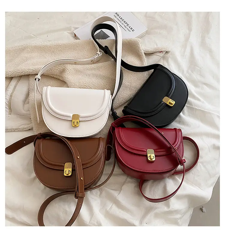 Retro Saddle Shoulder Messenger Bag Brown 2024 β feature 30