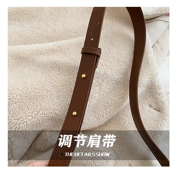 Retro Saddle Shoulder Messenger Bag Brown 2024 β feature 6