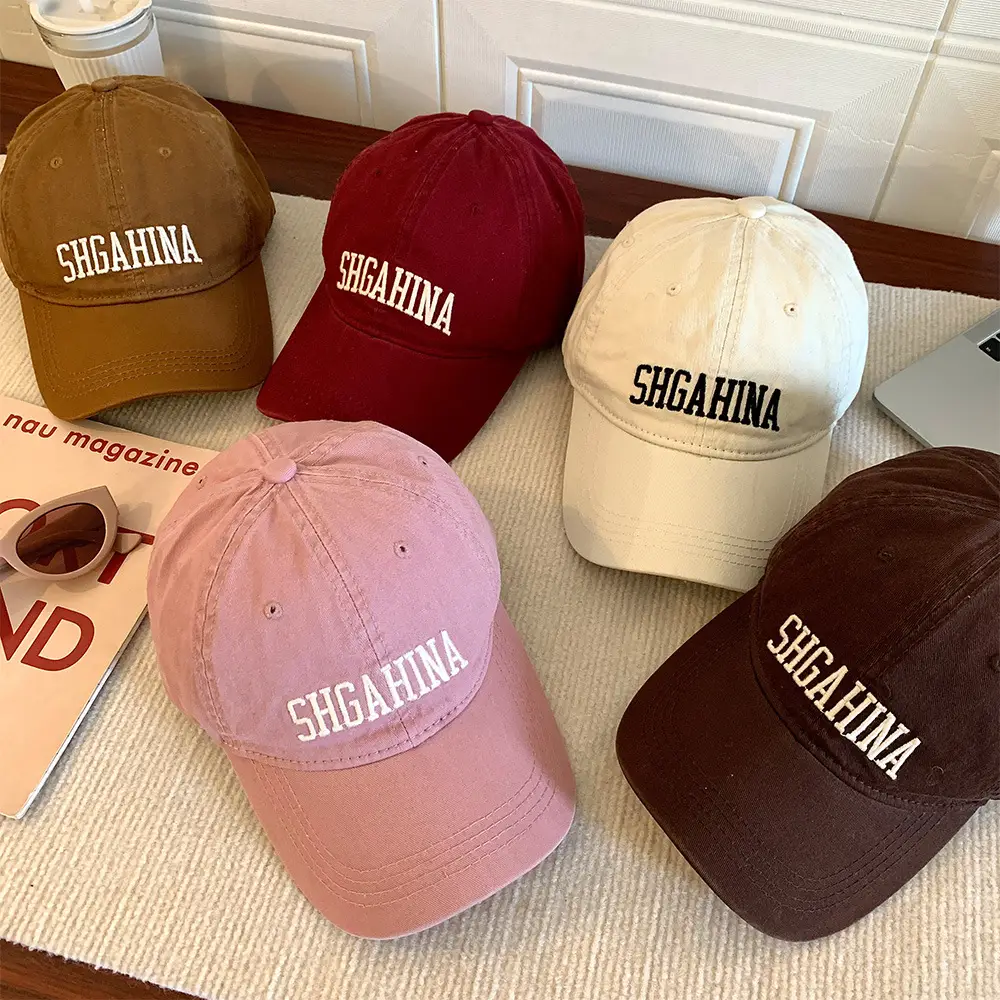 Women Pink Wide Brim Cap American Design - Image 13