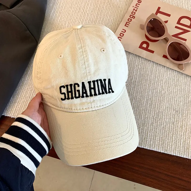 Women Pink Wide Brim Cap American Design - Image 2
