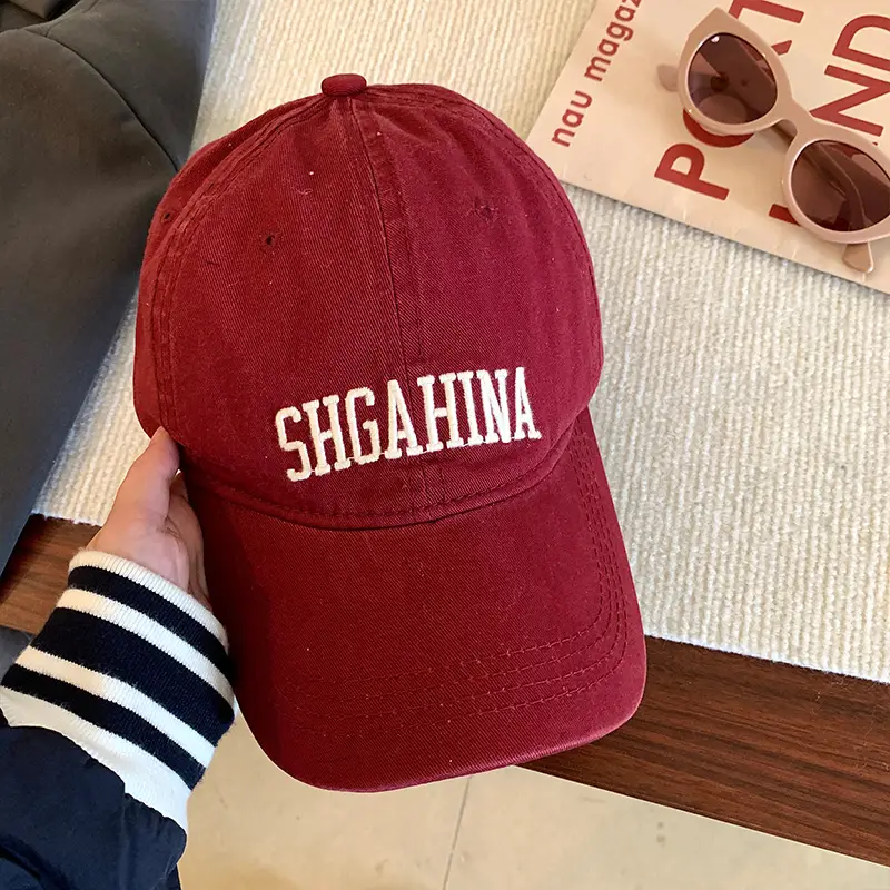 Women Pink Wide Brim Cap American Design - Image 5