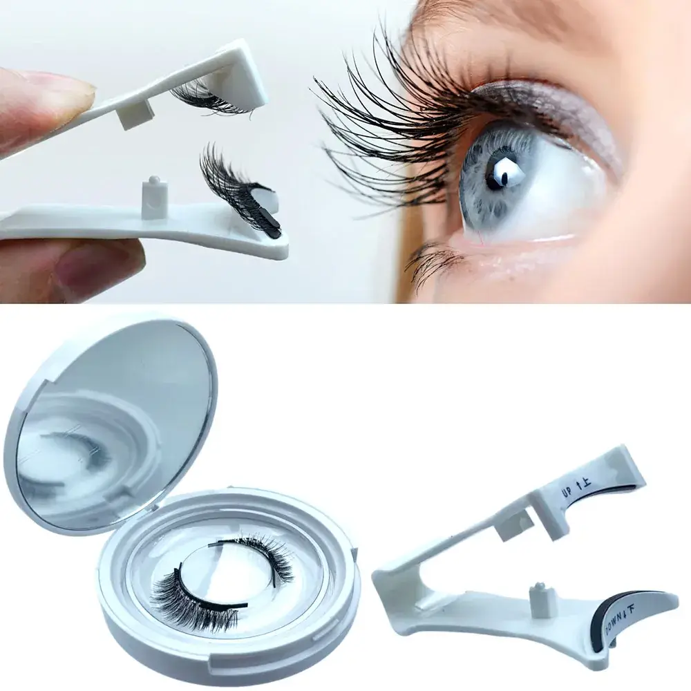 Magnetic False Eyelash Clip Glue-Free Whole Simulation - Image 4