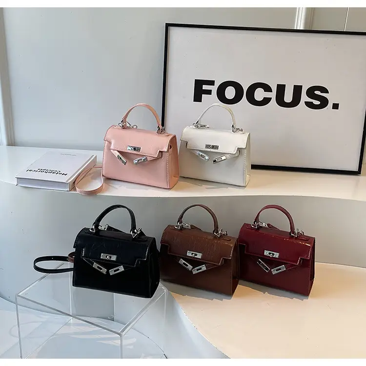 Women's Crossbody Tote Bag with High-Grade Leather & Platinum Hardware — feature 16
