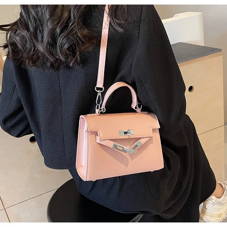 Women's Crossbody Tote Bag with High-Grade Leather & Platinum Hardware — feature 49