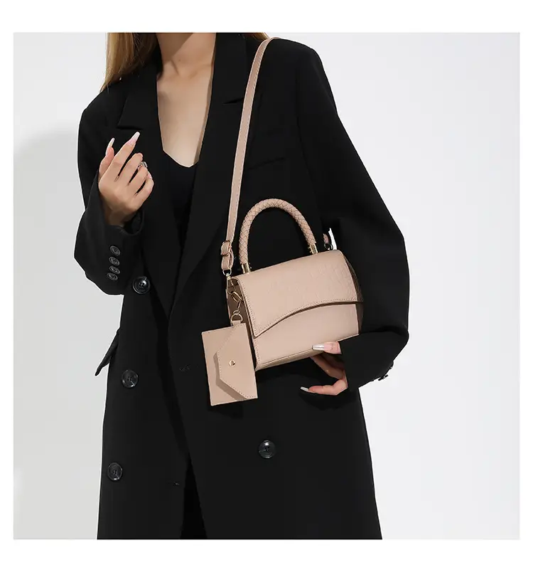 Women's Pink Crossbody Shoulder Bag 2024 Korean Style — feature 13