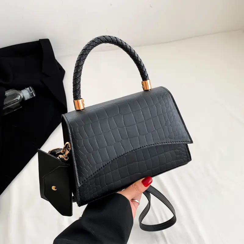 Women's Pink Crossbody Shoulder Bag 2024 Korean Style - Image 2