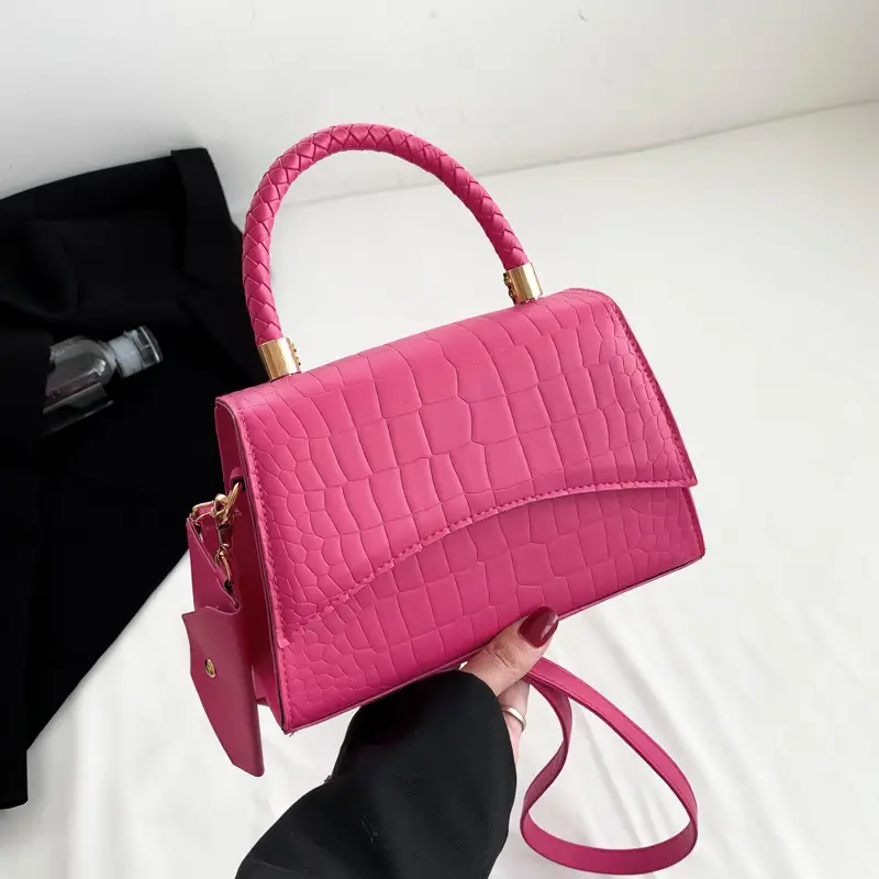 Women's Pink Crossbody Shoulder Bag 2024 Korean Style - Image 3