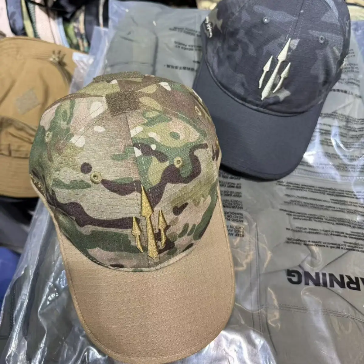 Men's Navy Camo Sun-Proof Cap Baseball - Image 5