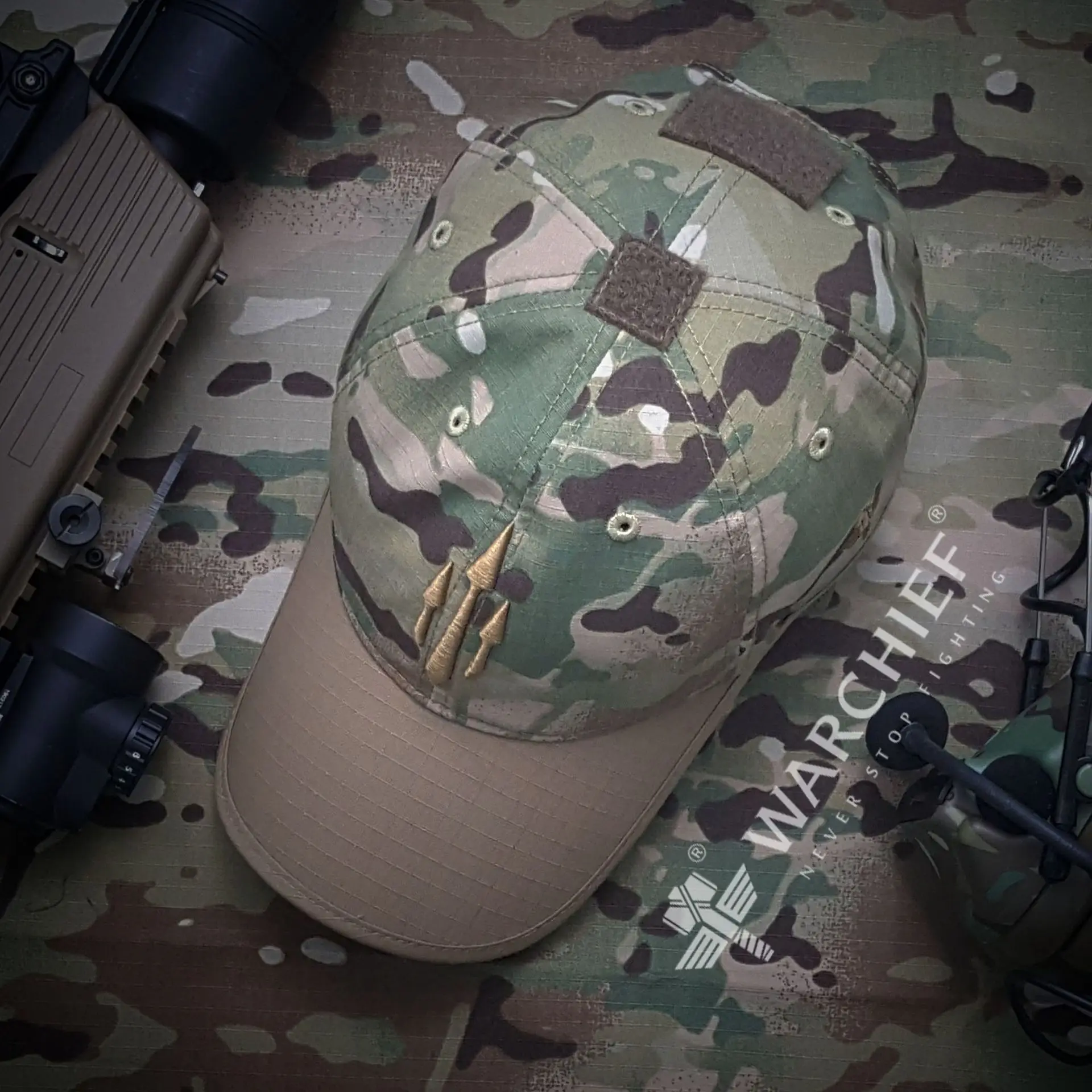 Men's Navy Camo Sun-Proof Cap Baseball - Image 2