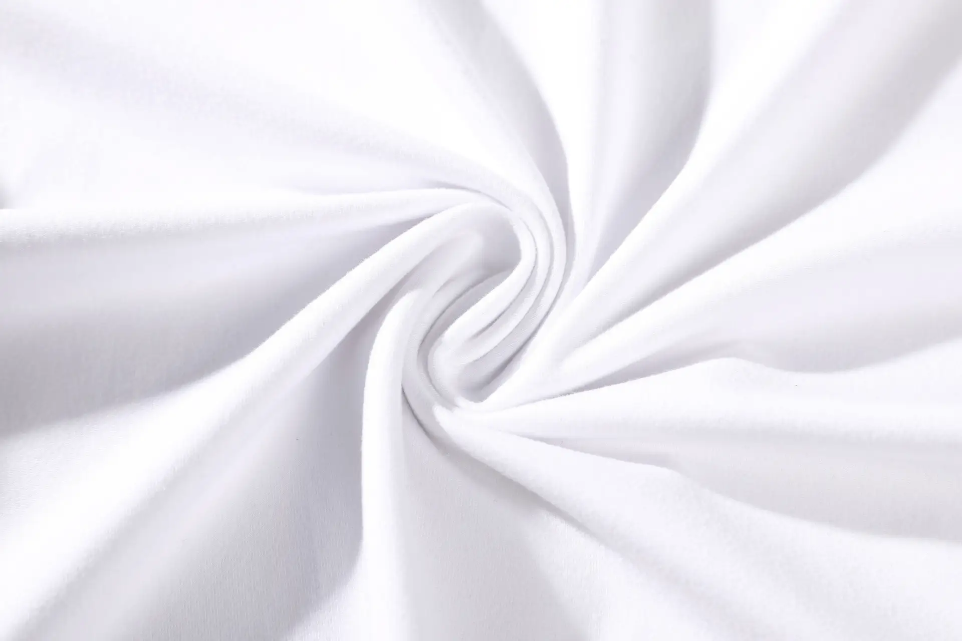 White Round Neck T-Shirt 200g Silk Blend Summer — feature 10