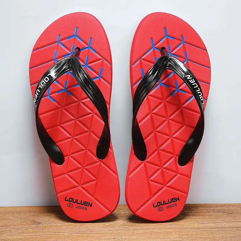 2024 Men's Distinctive Thai Flip Flops Green Non-Slip - Image 6