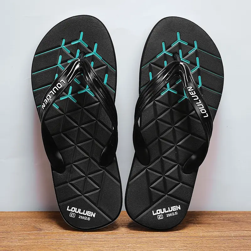 2024 Men's Distinctive Thai Flip Flops Green Non-Slip - Image 7