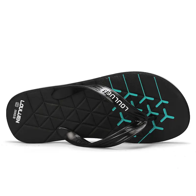 2024 Men's Distinctive Thai Flip Flops Green Non-Slip - Image 8