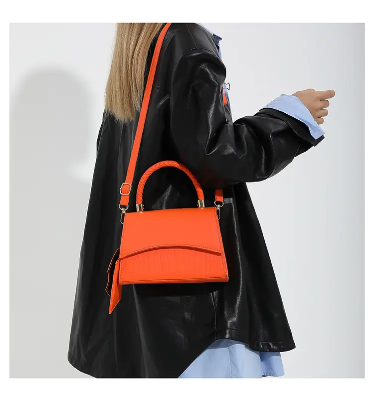 Orange Quilted Shoulder Bag for Women 2024 — feature 17