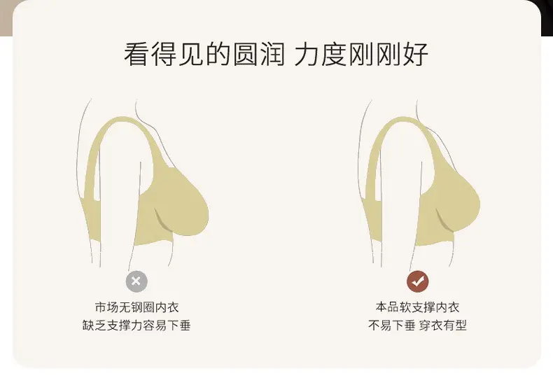 Plus Size Seamless Push Up Bra for Women — feature 7