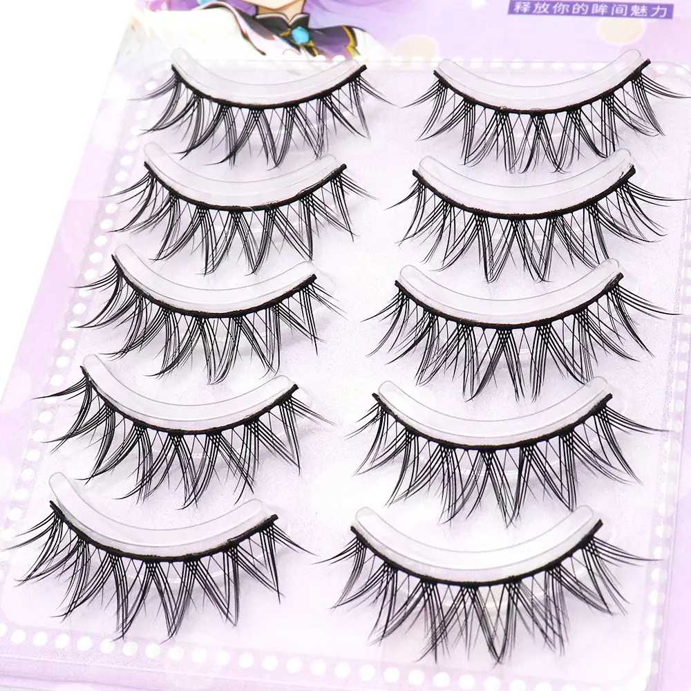 False Eyelashes Set for Big Eyes Lazy Novices - Image 10