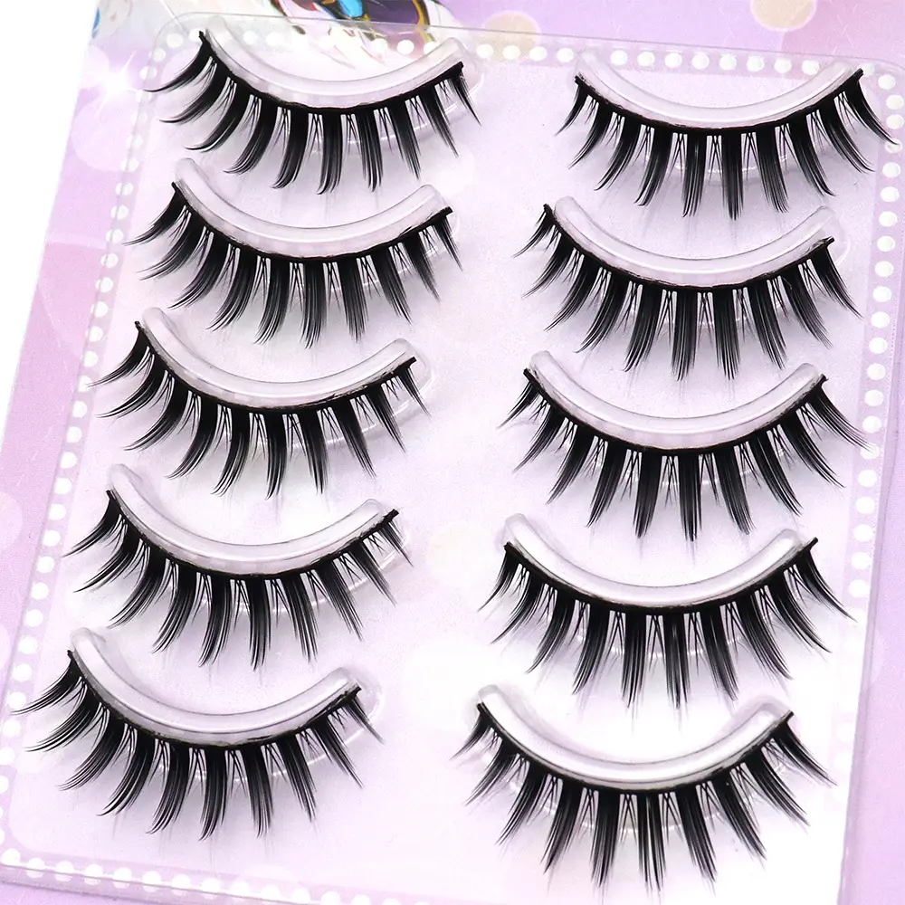 False Eyelashes Set for Big Eyes Lazy Novices - Image 15
