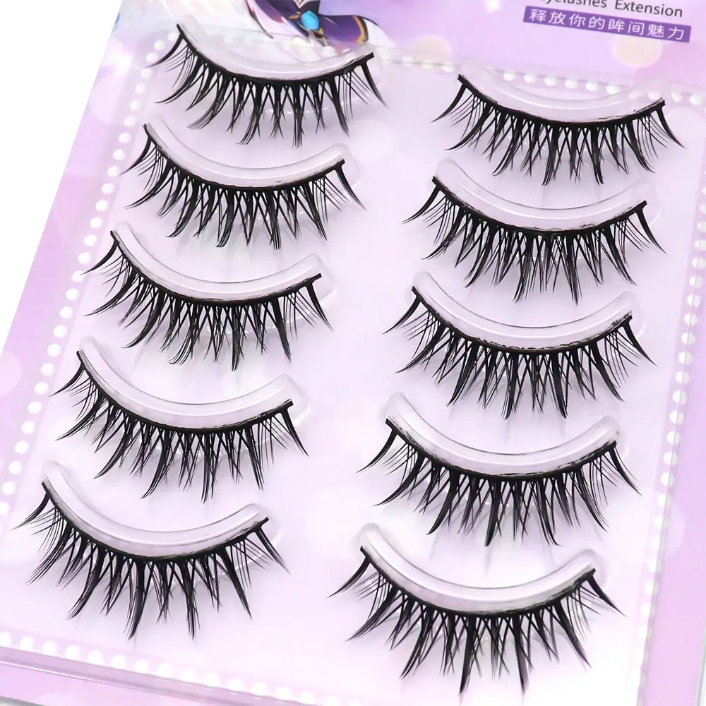False Eyelashes Set for Big Eyes Lazy Novices - Image 16