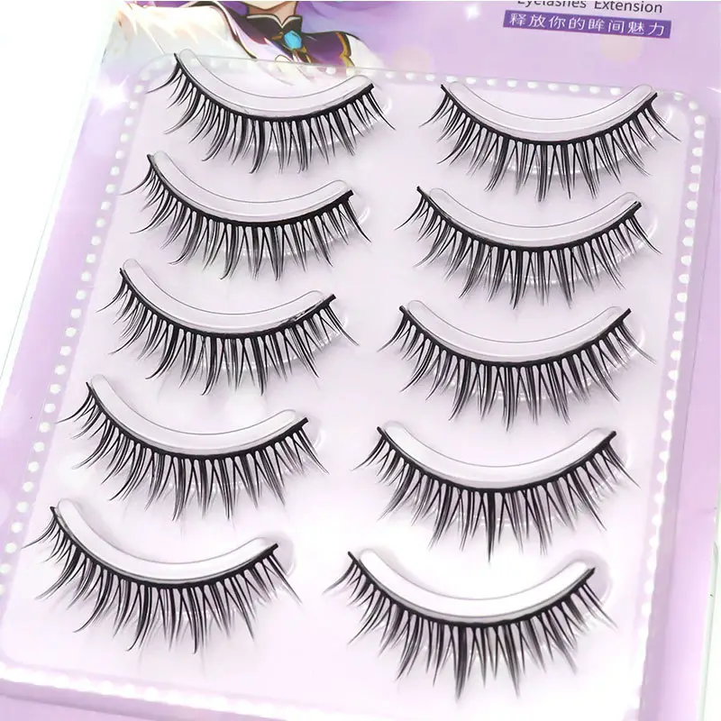 False Eyelashes Set for Big Eyes Lazy Novices - Image 7
