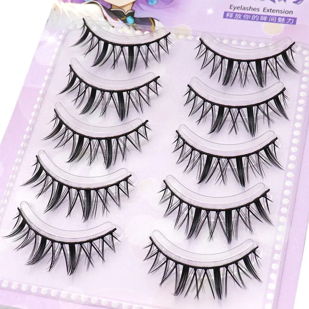 False Eyelashes Set for Big Eyes Lazy Novices - Image 8