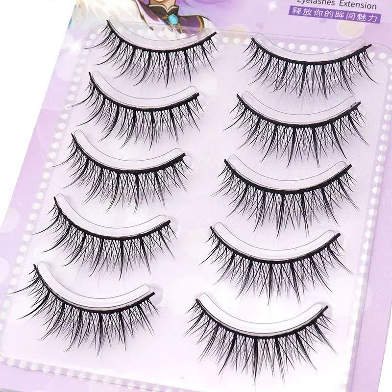False Eyelashes Set for Big Eyes Lazy Novices - Image 9