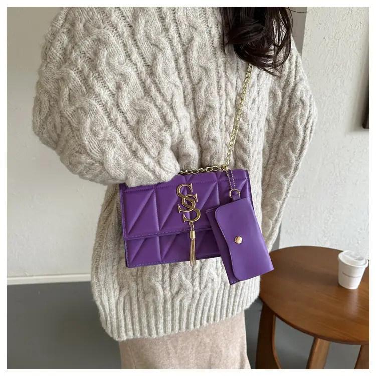 Black Chain Crossbody Bag for Women 2024 Spring — feature 16