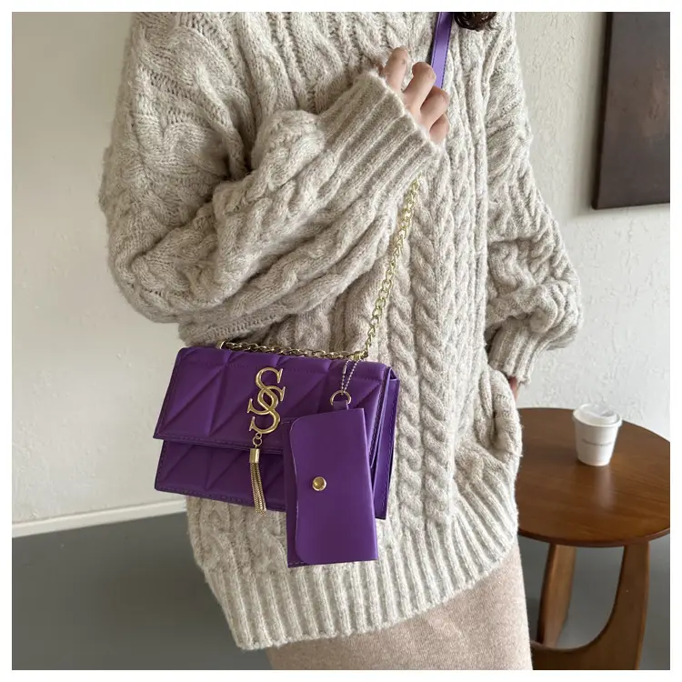 Black Chain Crossbody Bag for Women 2024 Spring — feature 17