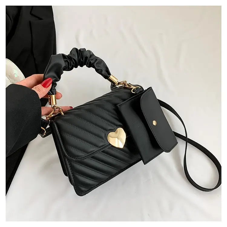 Women's Orange Plaid Shoulder Bag 2024 Spring - Image 13