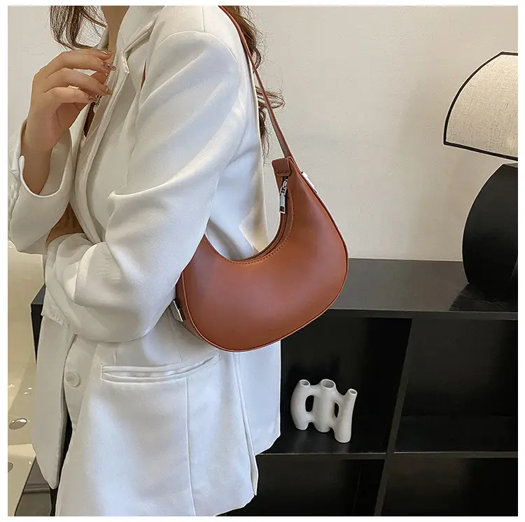 French Niche Shoulder Bag for Women Tan 2024 β feature 14