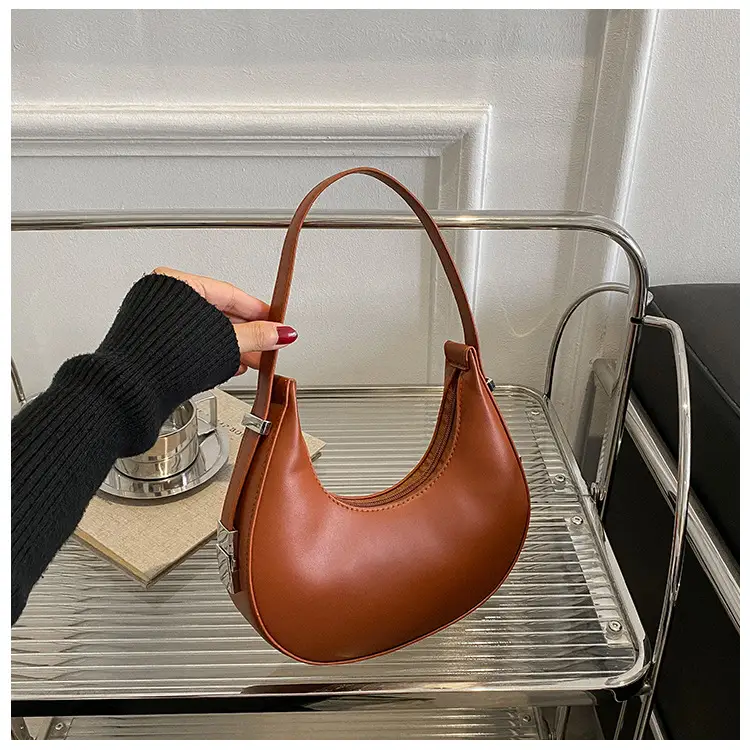 French Niche Shoulder Bag for Women Tan 2024 β feature 22