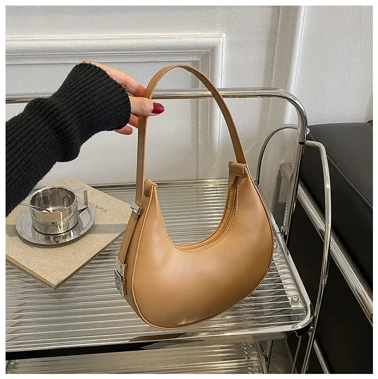 French Niche Shoulder Bag for Women Tan 2024 β feature 28