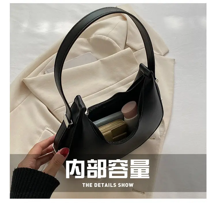 French Niche Shoulder Bag for Women Tan 2024 β feature 6