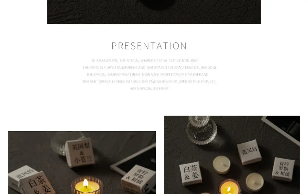 Artistic aromatherapy candle wholesale creative gift handmade soy wax essential oil romantic smoke-free fragrance candle ornaments — feature 13