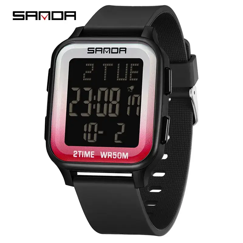 Sanda Digital Watch for Kids White 21WSD 24H