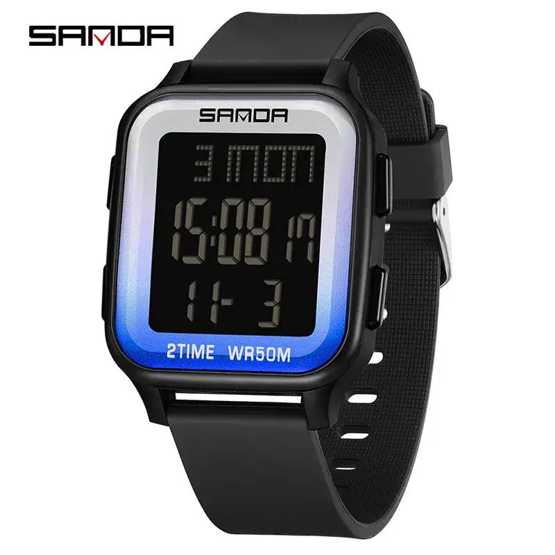 Sanda Digital Watch for Kids White 21WSD 24H