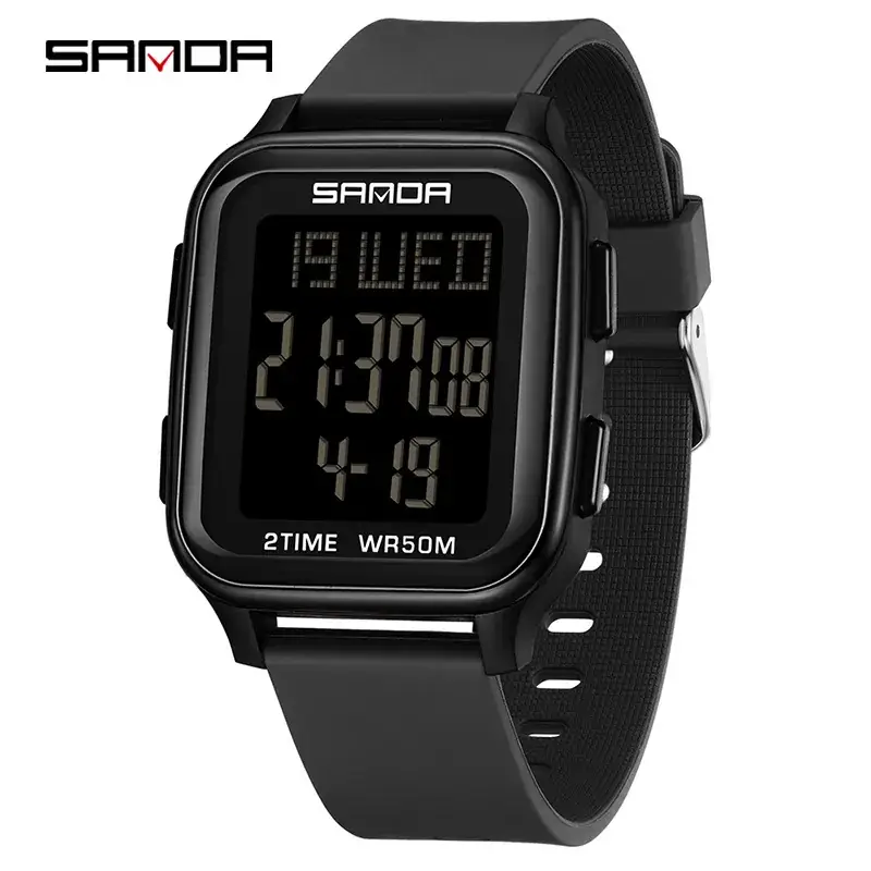 Sanda Digital Watch for Kids White 21WSD 24H