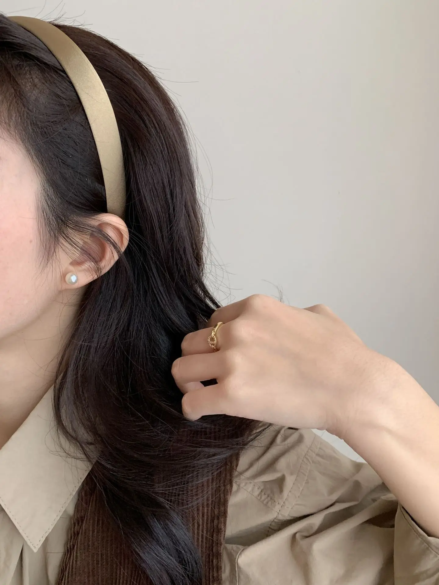 Korean Style Satin Headband for Women's Outing Hairpin — feature 12