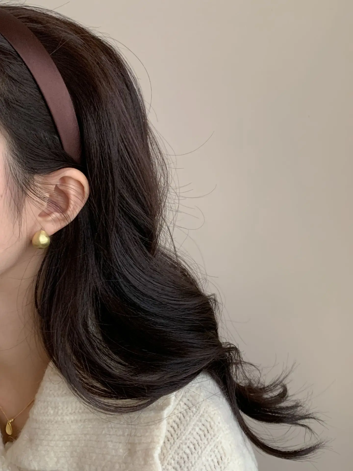 Korean Style Satin Headband for Women's Outing Hairpin — feature 4