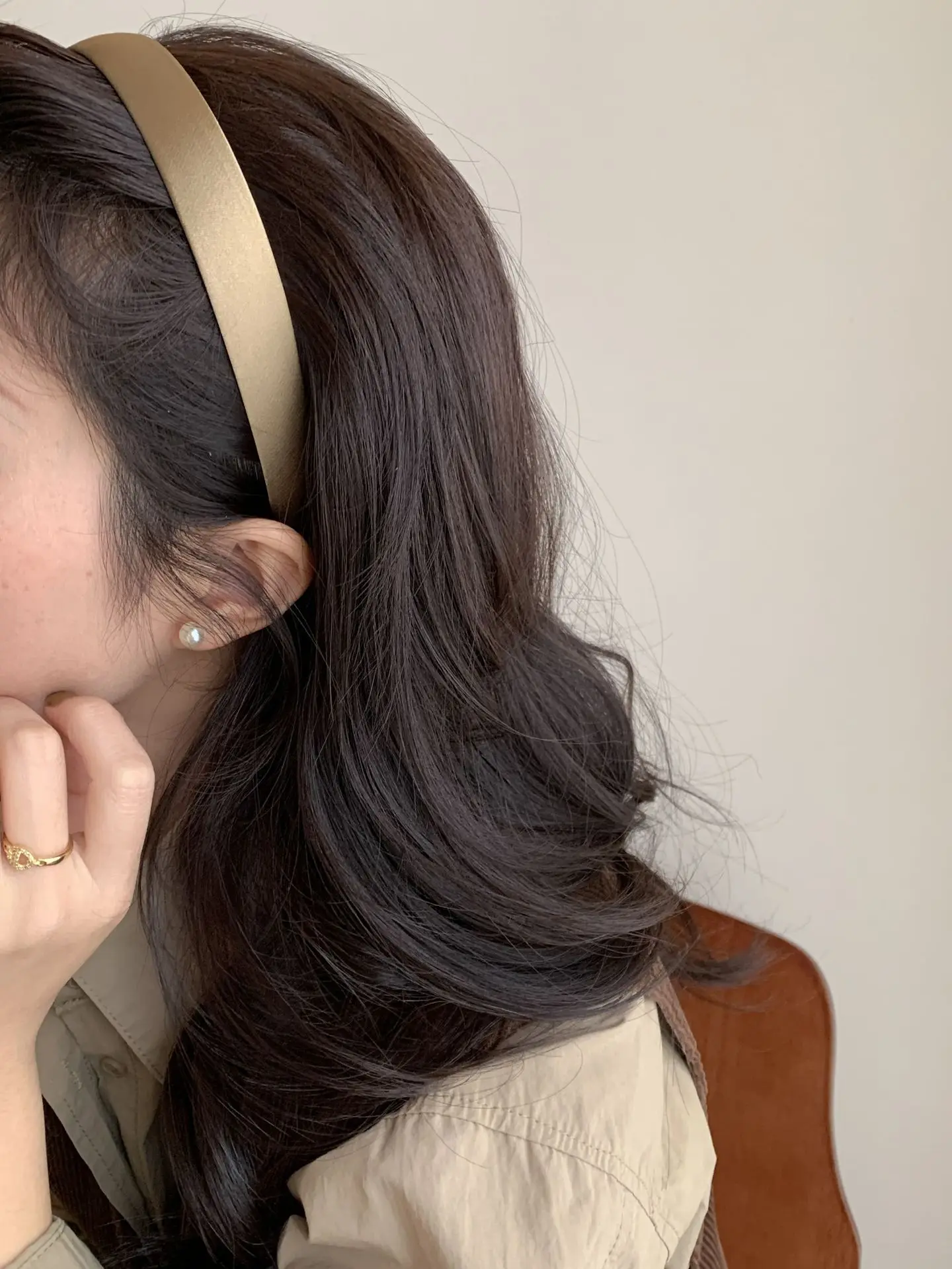 Korean Style Satin Headband for Women's Outing Hairpin — feature 5