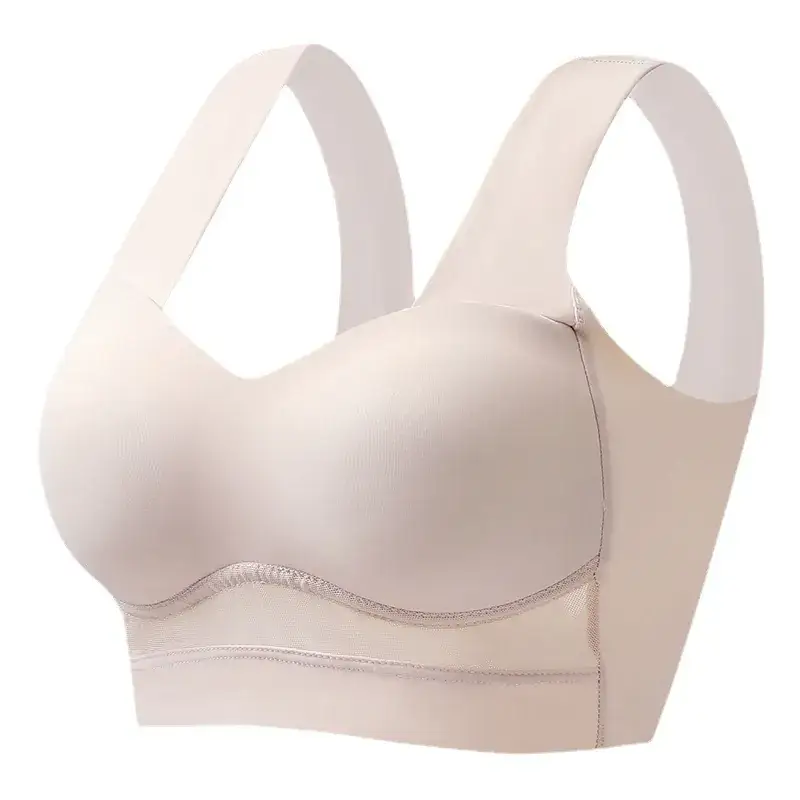 Ice Silk Seamless Bra Push-Up Wireless Anti-Sagging - Image 10