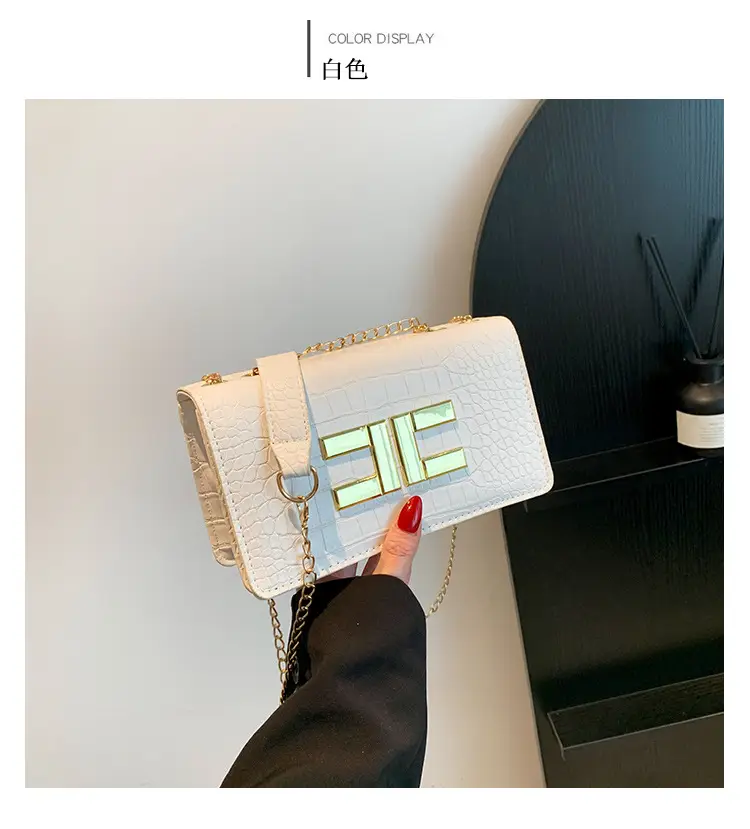 Korean Style Black Chain Crossbody Bag for Women — feature 11