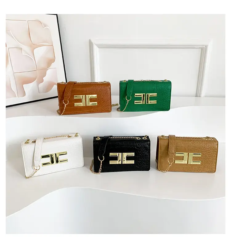 Korean Style Black Chain Crossbody Bag for Women — feature 25
