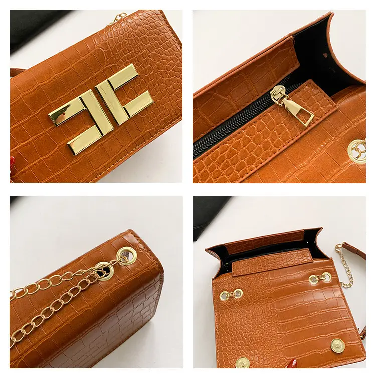 Korean Style Black Chain Crossbody Bag for Women — feature 9