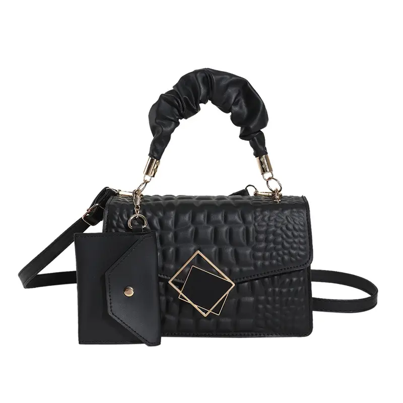 Women Korean Style Green Quilted Shoulder Bag 2024 - Image 12
