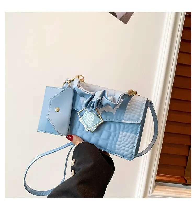 Women Korean Style Green Quilted Shoulder Bag 2024 — feature 31