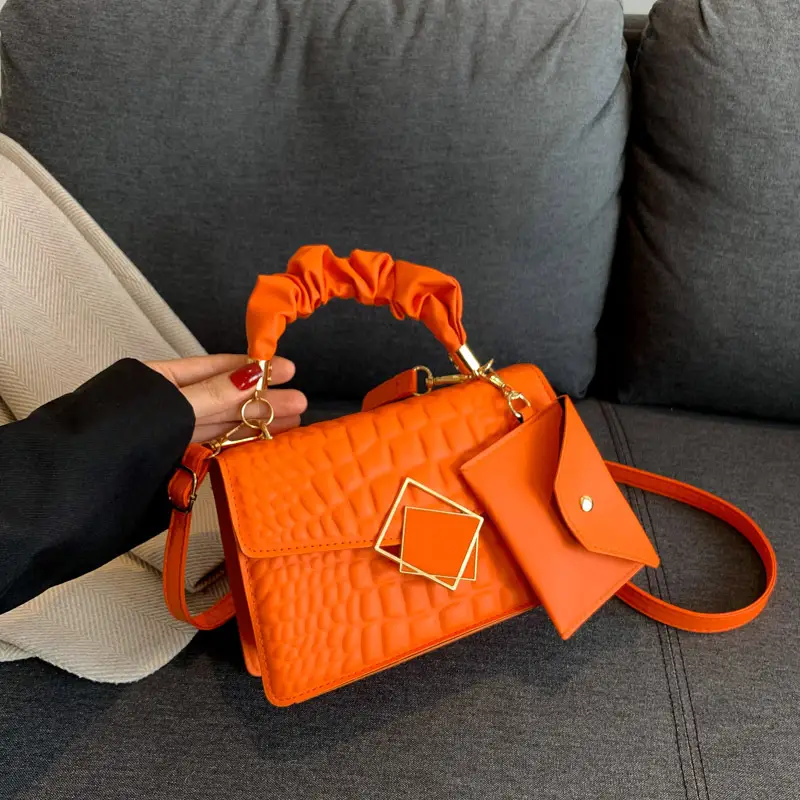Women Korean Style Green Quilted Shoulder Bag 2024 - Image 7