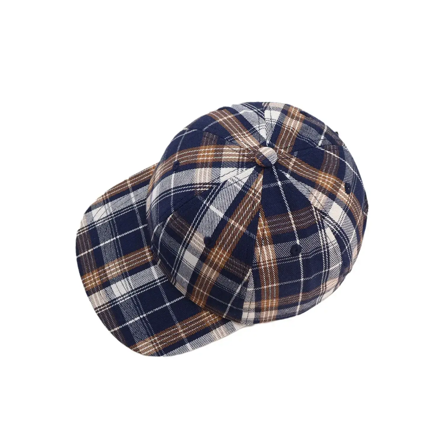 Men Plaid Plaid Cap Casual Streetwear - Image 6