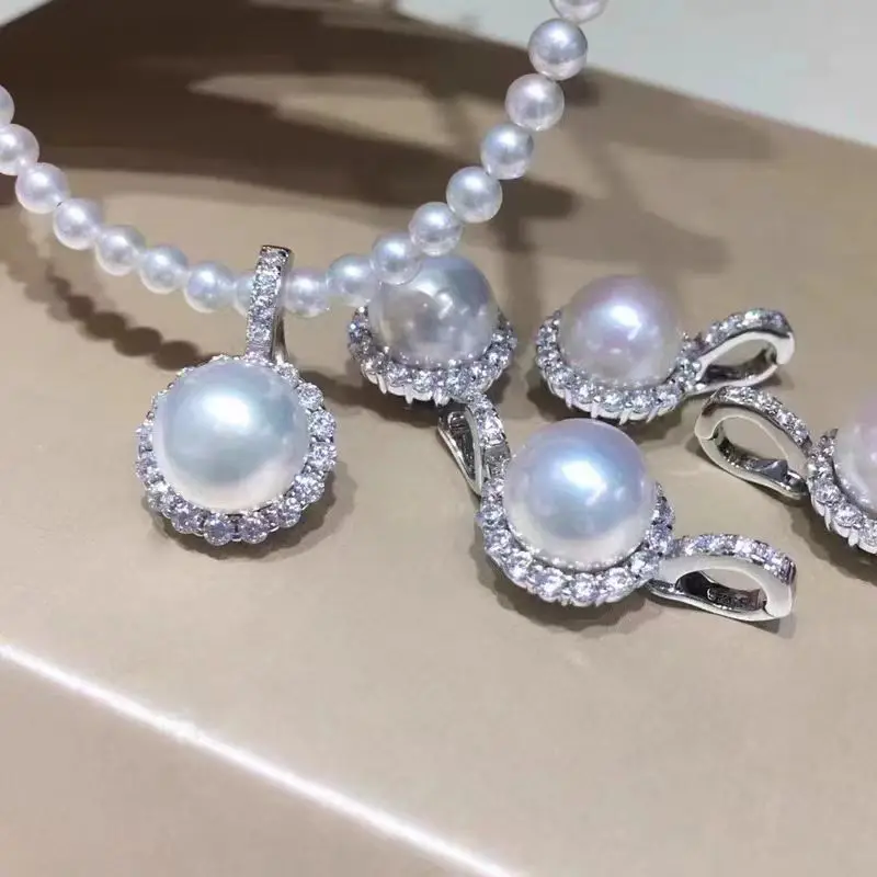Pearl Detachable Universal Buckle Necklace with Butterfly Design - Image 7
